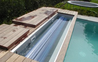 Zwembadrolluik solar